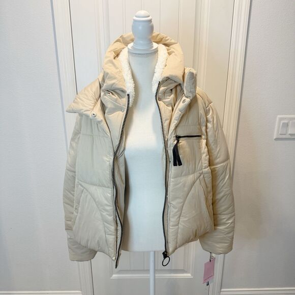 New AVEC LES FILLES Women's Size Medium Cold Weather Warm Puffer Jacket - Picture 3 of 16